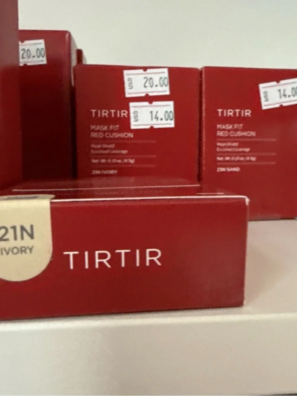 TIRTIR Mask Fit Red Cushion - 2IN Ivory Foundation